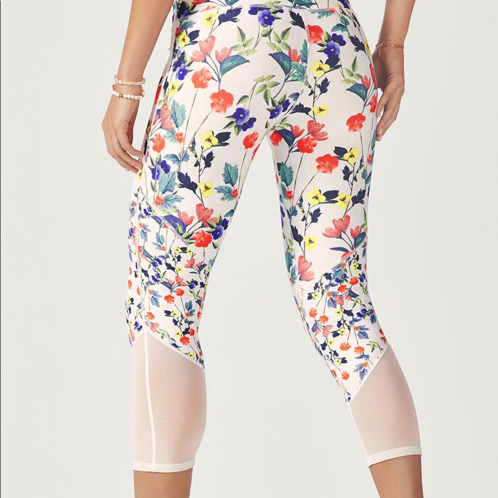 Fabletics power-hold Capri leggings in poppy field